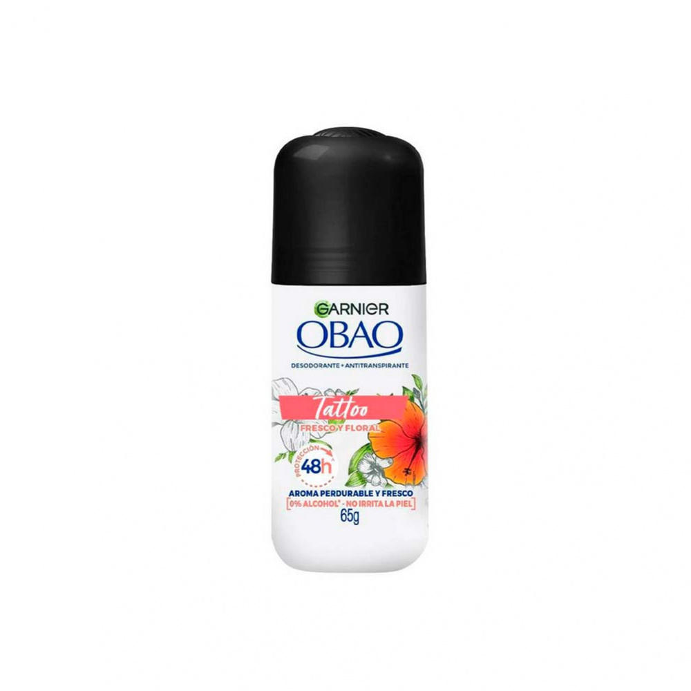 Desodorante antitranspirante Tattoo fresco y floral Obao Garnier (65 g / 2.29 oz) - Miniatura 4