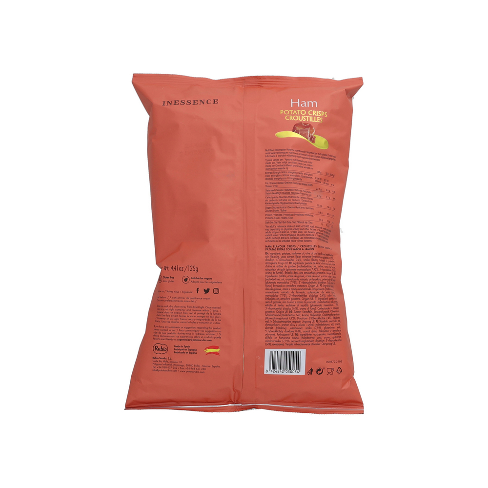 Papas fritas sabor a jamón Inessence (125 g / 4.41 oz) - Miniatura 2