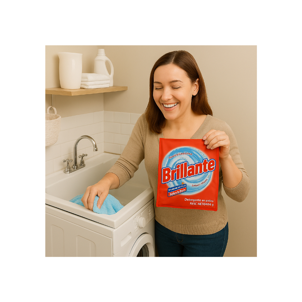Detergente en polvo Brillante (400 g / 14.10 oz) - Miniatura 4