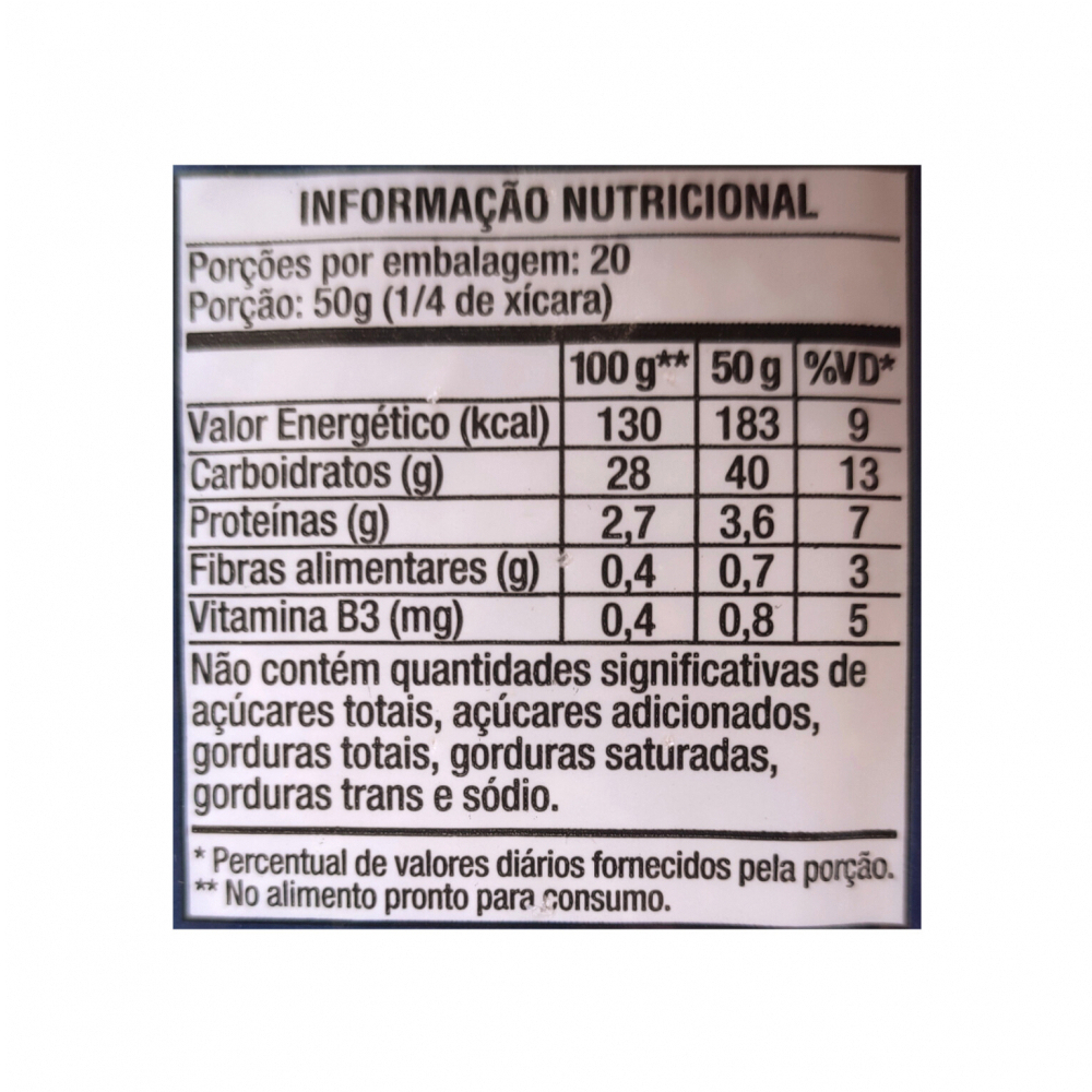 Arroz blanco brasileño Nelson Wendt (9 x 1 kg / 2.2 lb) - Miniatura 3