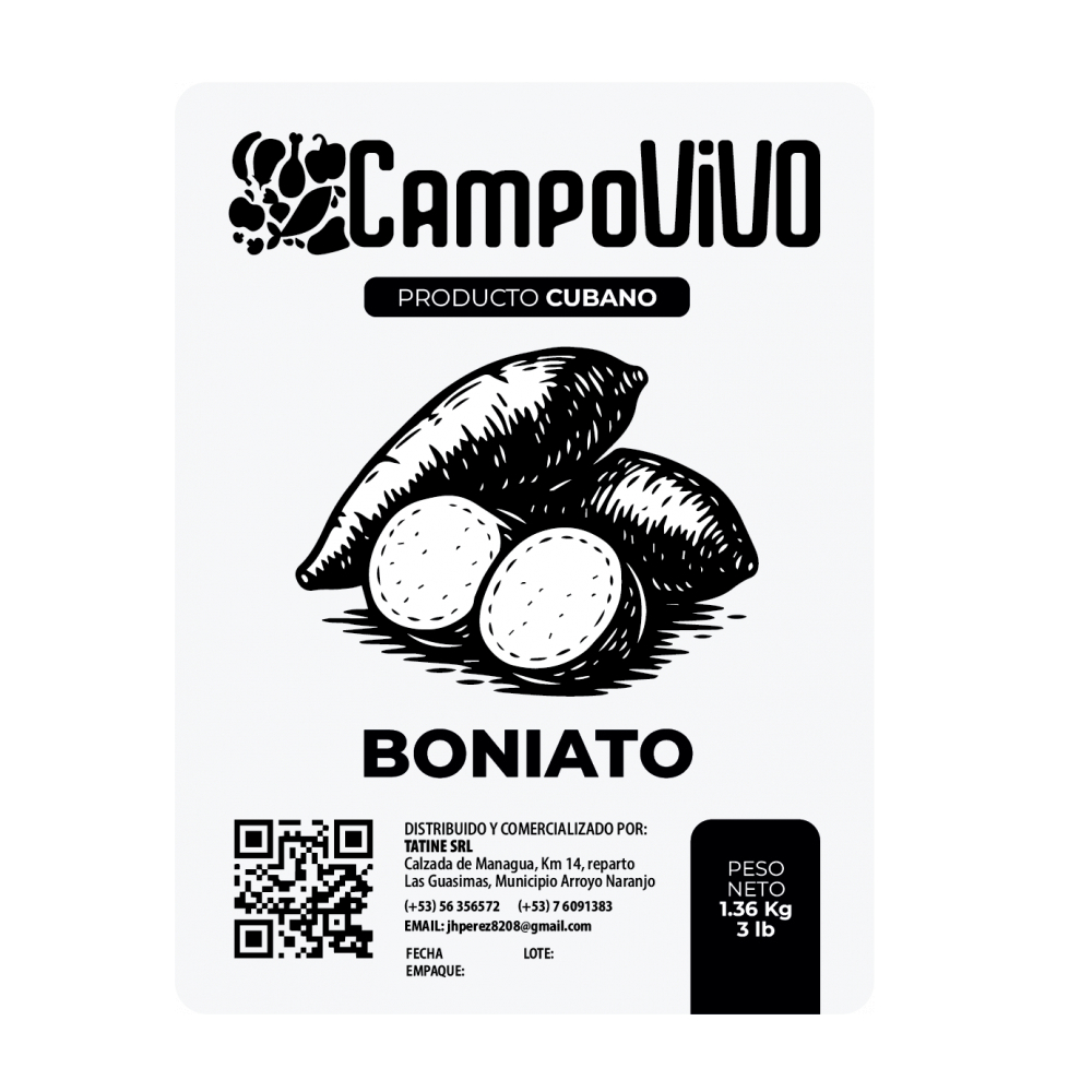 Boniato Campo Vivo (1.36 Kg / 3 lb) - Miniatura 3