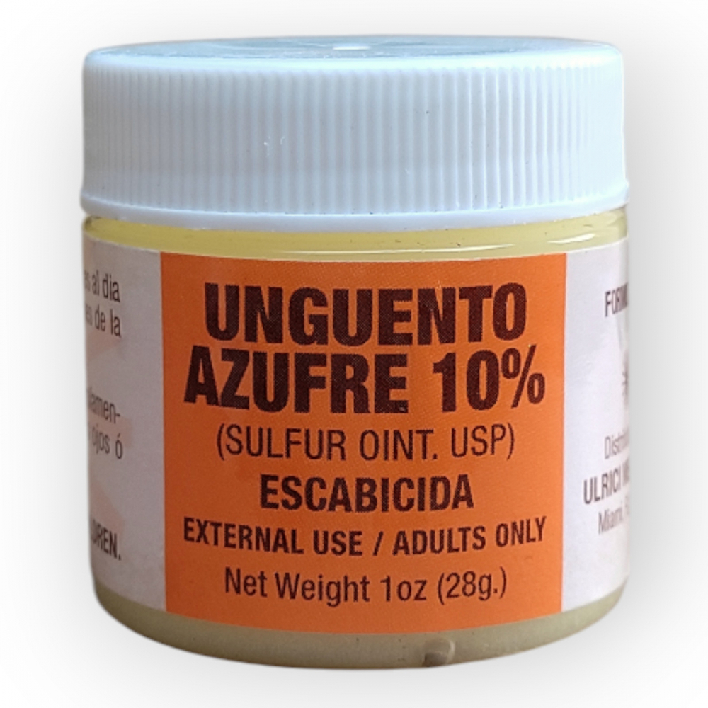 Ungüento de azufre 10% Ulrici (28 g / 1 oz) - Miniatura 3