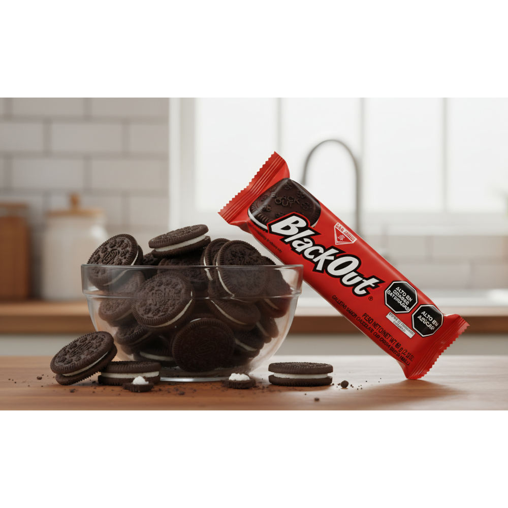 Galletas de chocolate BlackOut San Jorge (60 g / 2.12 oz) - Miniatura 4