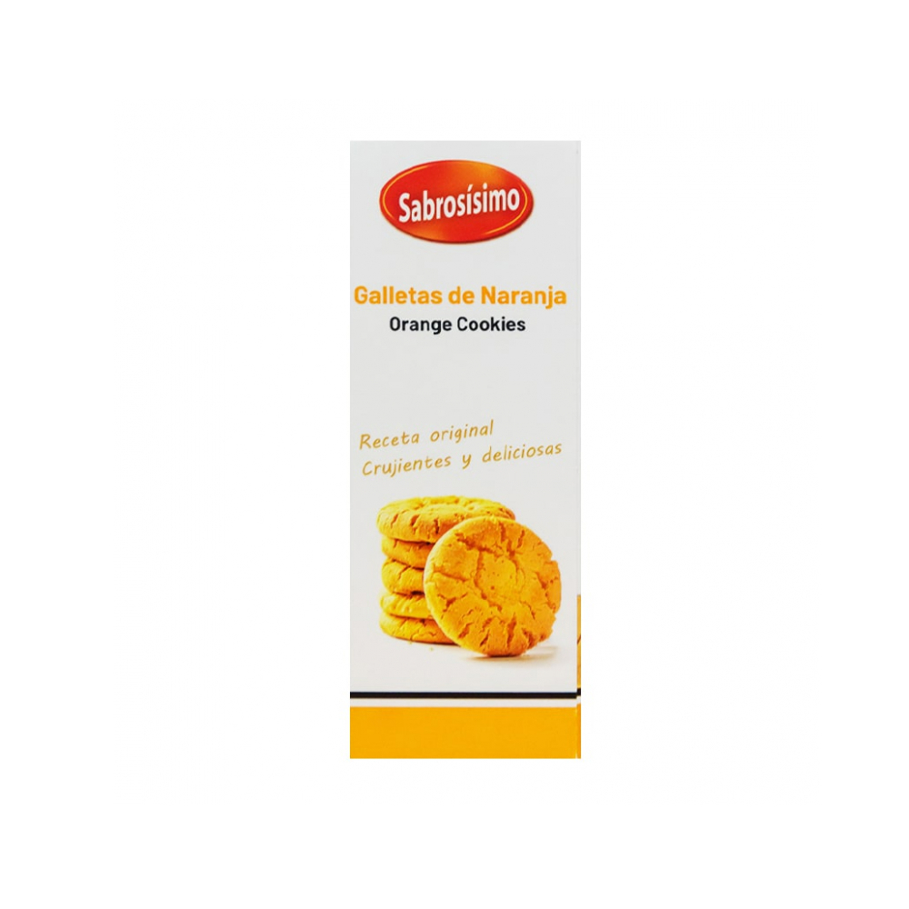 Galletas de mantequilla con sabor a naranja Sabrosísimo (100 g / 3.52 oz) - Miniatura 2