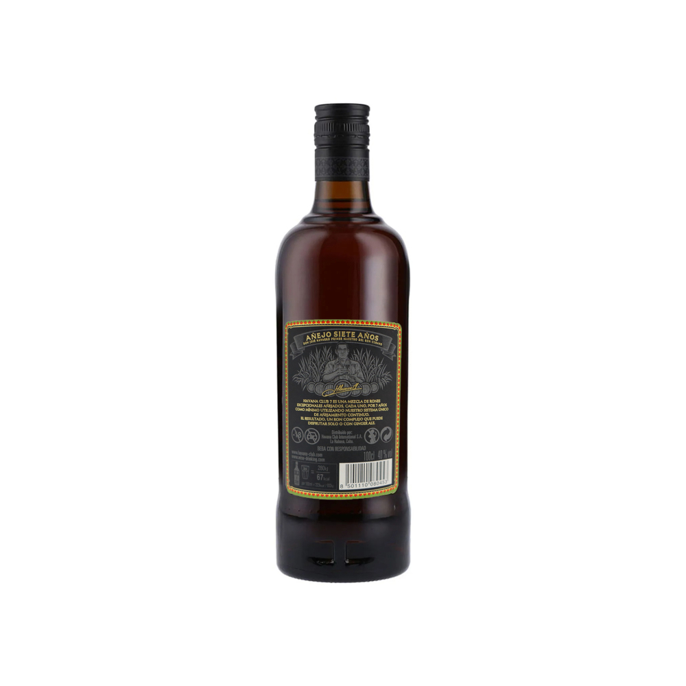 Ron añejo 7 años Havana Club (1 L) - Miniatura 2