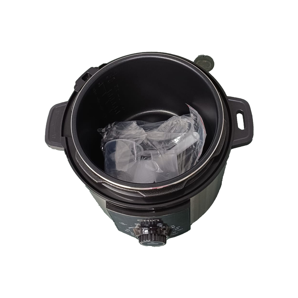 Olla -reina- de presión eléctrica 6 L Chiq CQXP06H1M1S - Miniatura 2