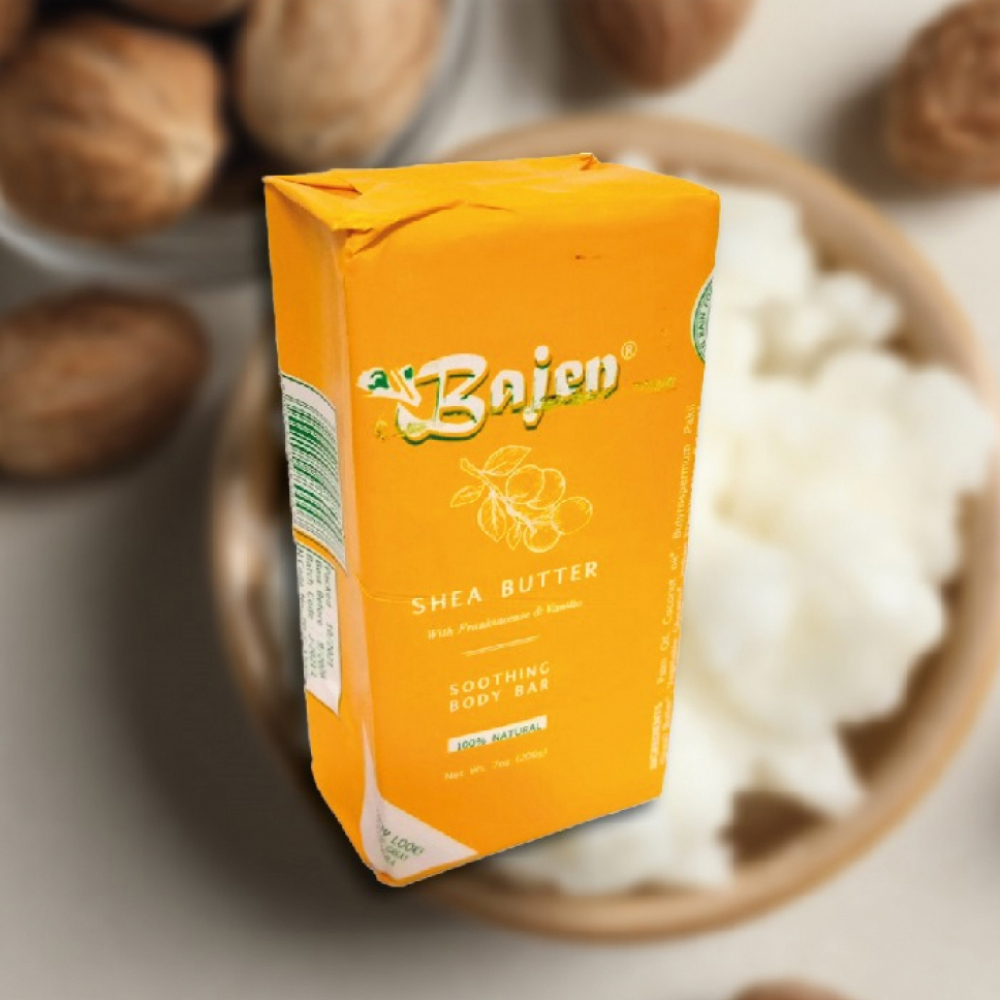 Jabón de tocador especial manteca de karité Bajen (5 x 200 g / 7.05 oz) - Miniatura 4