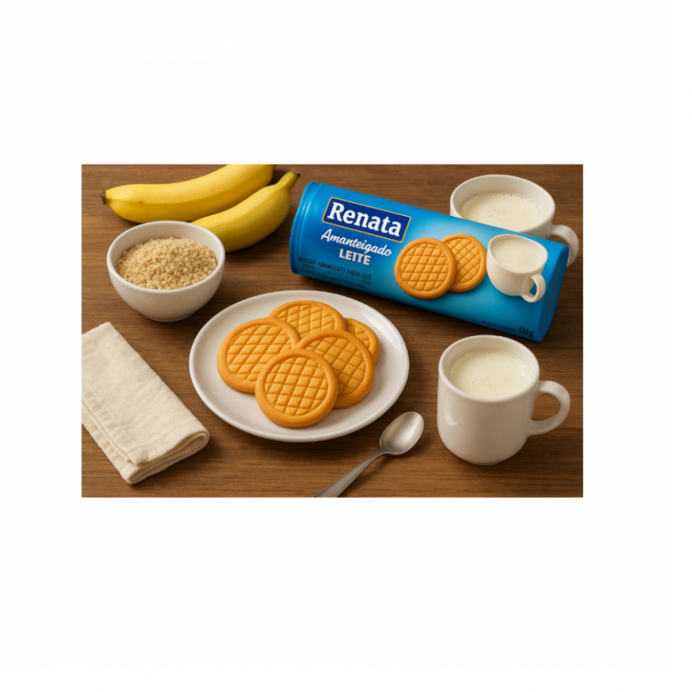 Galletas de mantequilla con sabor a leche Renata (5 x 133 g) - Miniatura 2