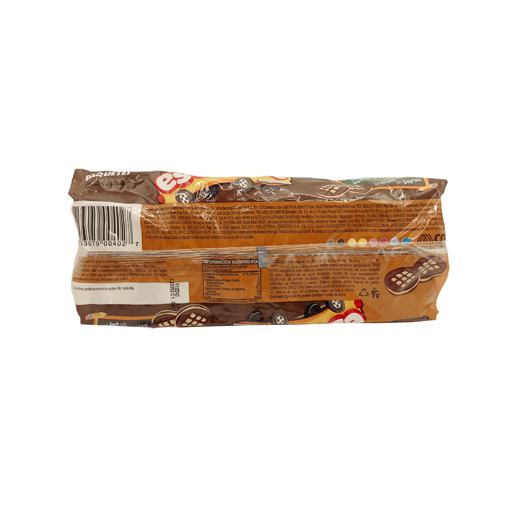 Galleta de chocolate con relleno sabor a vainilla Escolar (264 g / 9.31 oz) - Miniatura 2