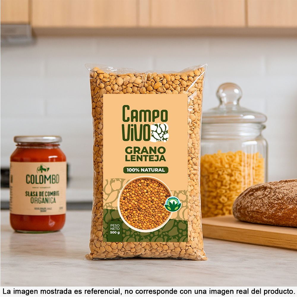 Lentejas Campo Vivo (500 g / 1.1 lb) - Miniatura 4