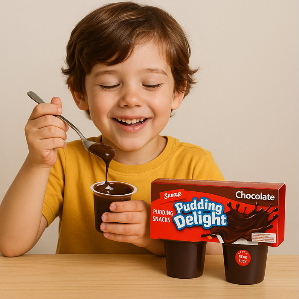 Natilla de chocolate Sunny' s (4 x 92.1 g / 3.25 oz) - Miniatura 4