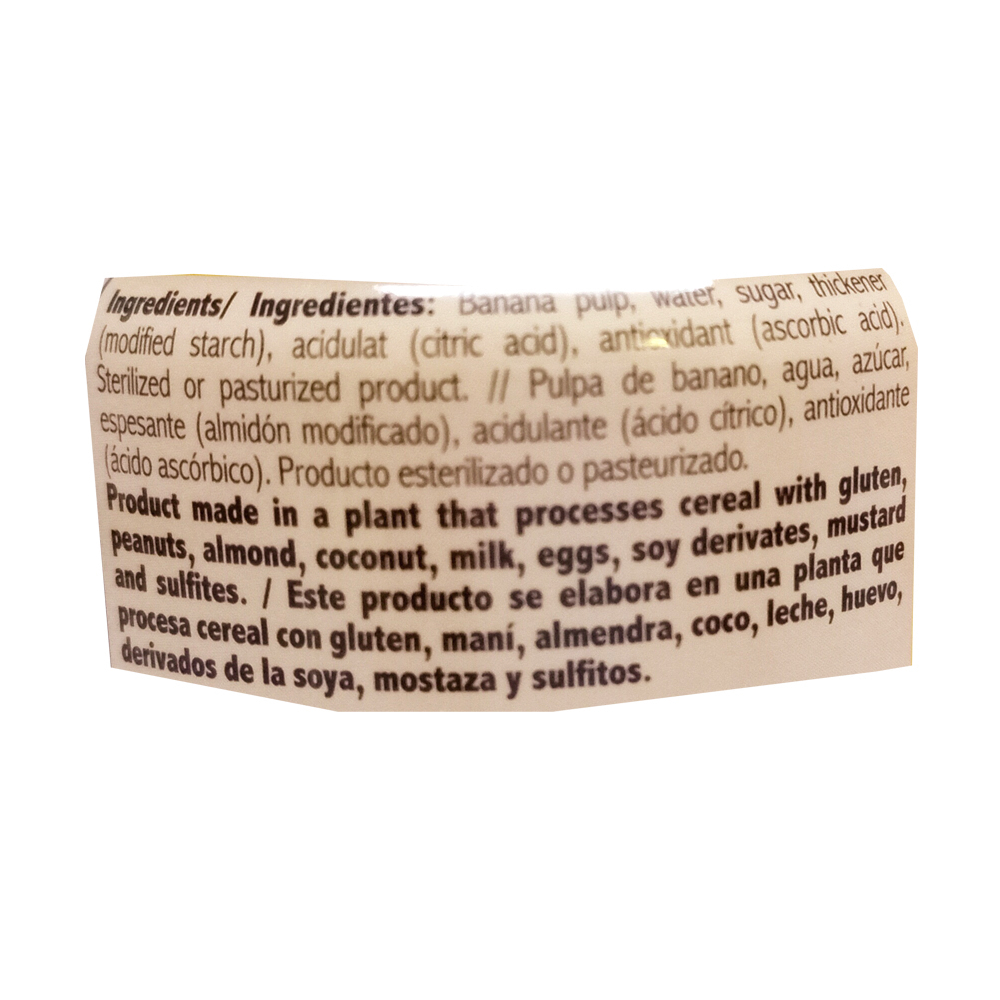 Compota de banana Fresko (113 g / 4 oz) - Miniatura 2