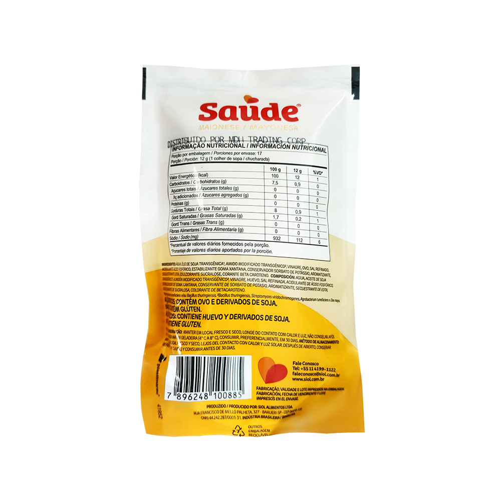 Mayonesa Saude (200 g / 7.05 oz) - Miniatura 2