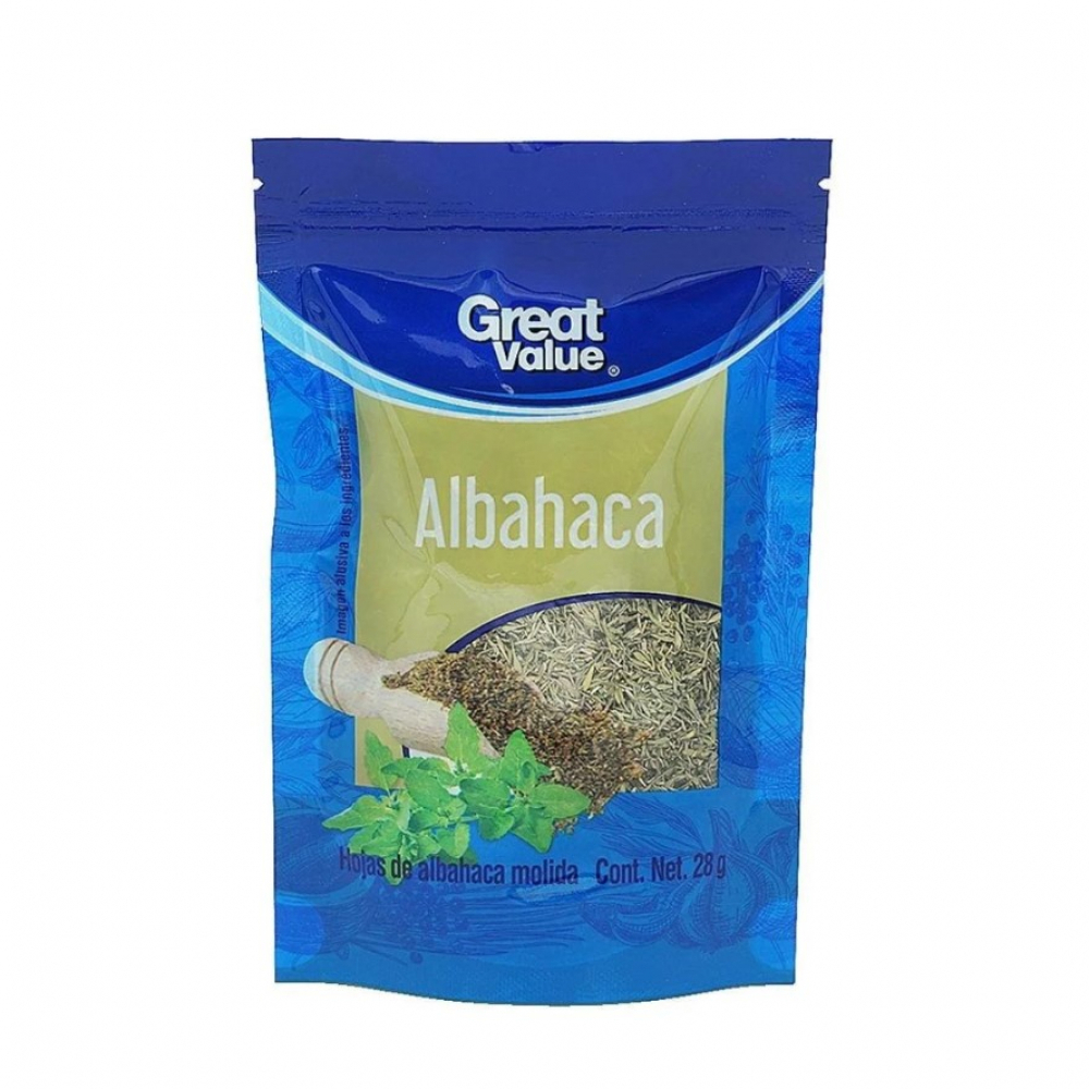 Hojas de albahaca molida Great Value (28 g) - Miniatura 2