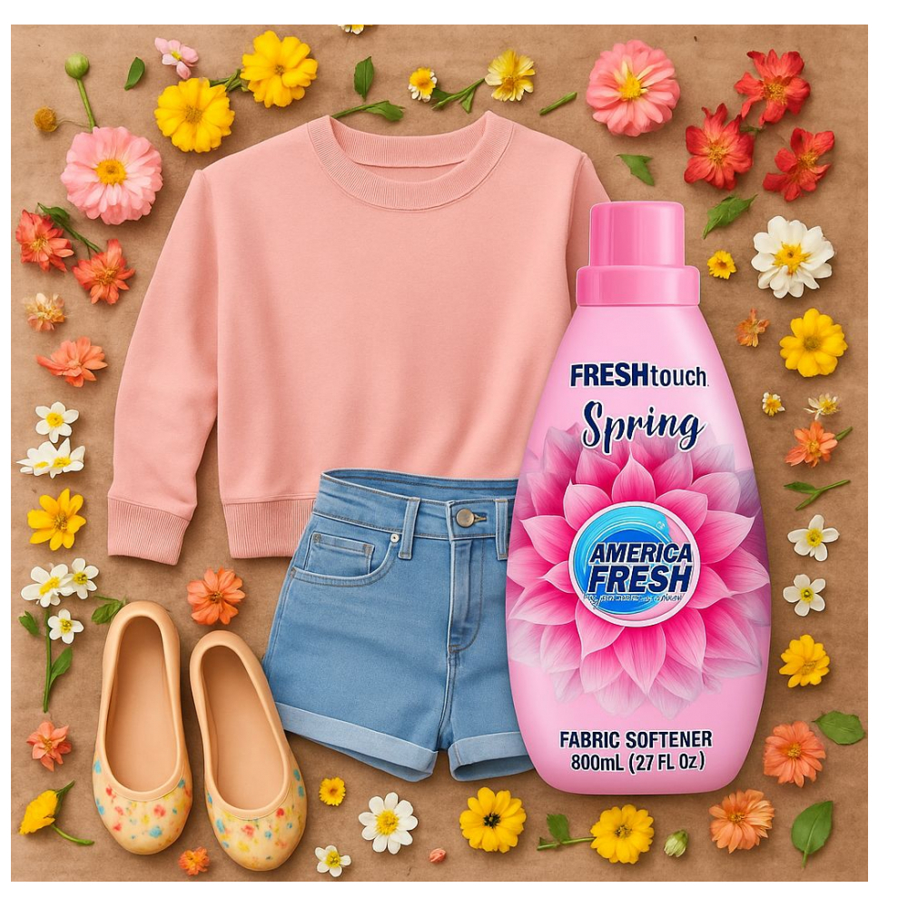 Suavizante primavera America Fresh (800 ml / 27 fl oz) - Miniatura 3