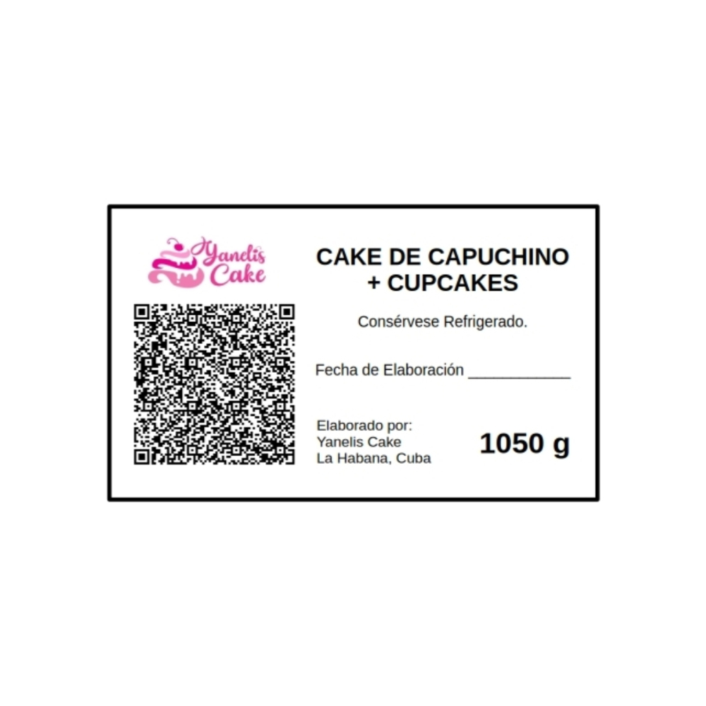 Cake de capuchino (6 comensales) + cupcakes - Miniatura 2