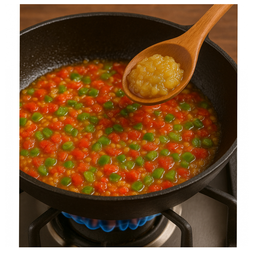 Cebolla molida con aceite (500 g / 1.10 lb) - Miniatura 3