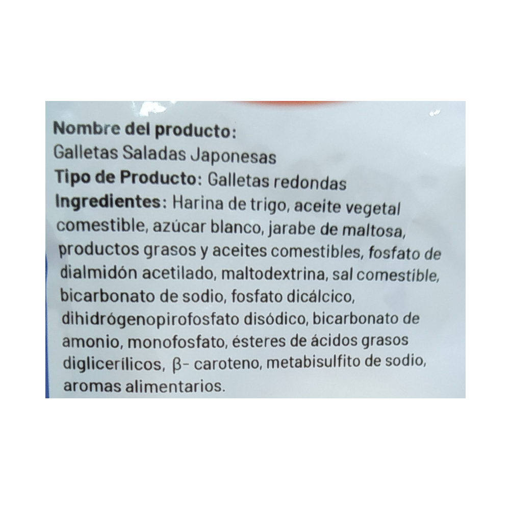 Galletas saladas japonesas Sabrosísimo (50 g / 1.76) - Miniatura 2