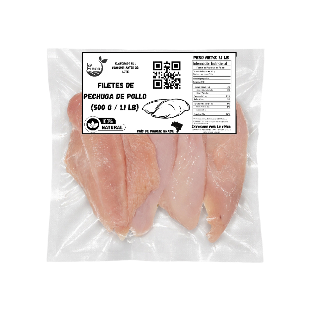 Filetes de pechuga de pollo La Finca (500 g / 1.1 lb) - Miniatura 3