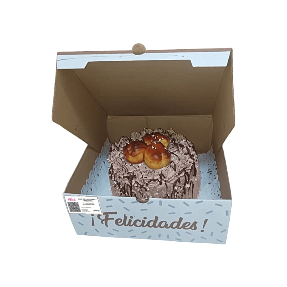 Cake de capuchino (6 comensales) + cabezotes - Miniatura 4