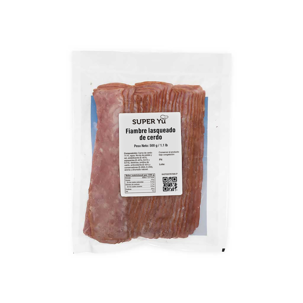 Fiambre lasqueado de cerdo Super Yu (500 g / 1.1 lb) - Miniatura 2
