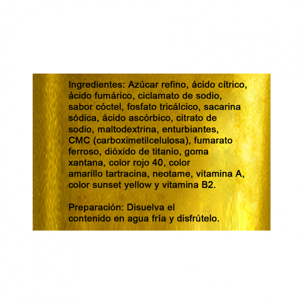 Refresco instantáneo sabor cóctel Piñata (200 g / 7 oz) - Miniatura 2