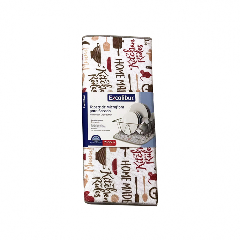 Tapete de microfibra para secado de 39 cm x 50 cm Excalibur - Miniatura 4