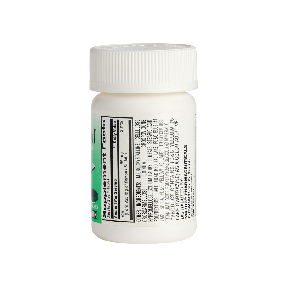 Ferosul. Sulfato ferroso 325 mg Major (100 tabletas) - Miniatura 3