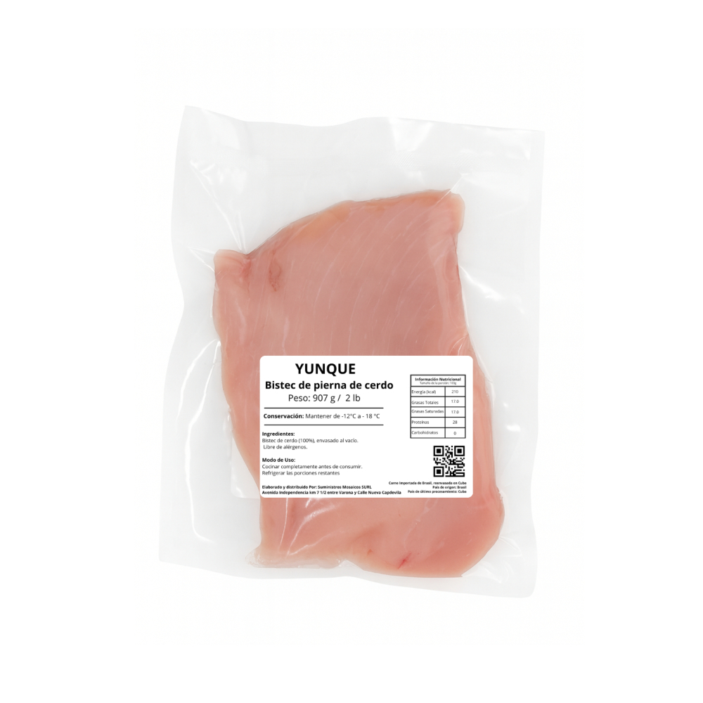 Bistec de pierna de cerdo Yunque (907 g / 2 lb) - Miniatura 2