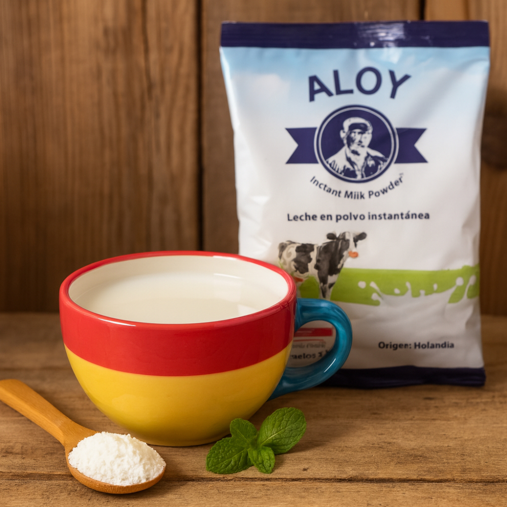 Leche en polvo instantánea Aloy (1 kg / 2.2 lb) - Miniatura 4