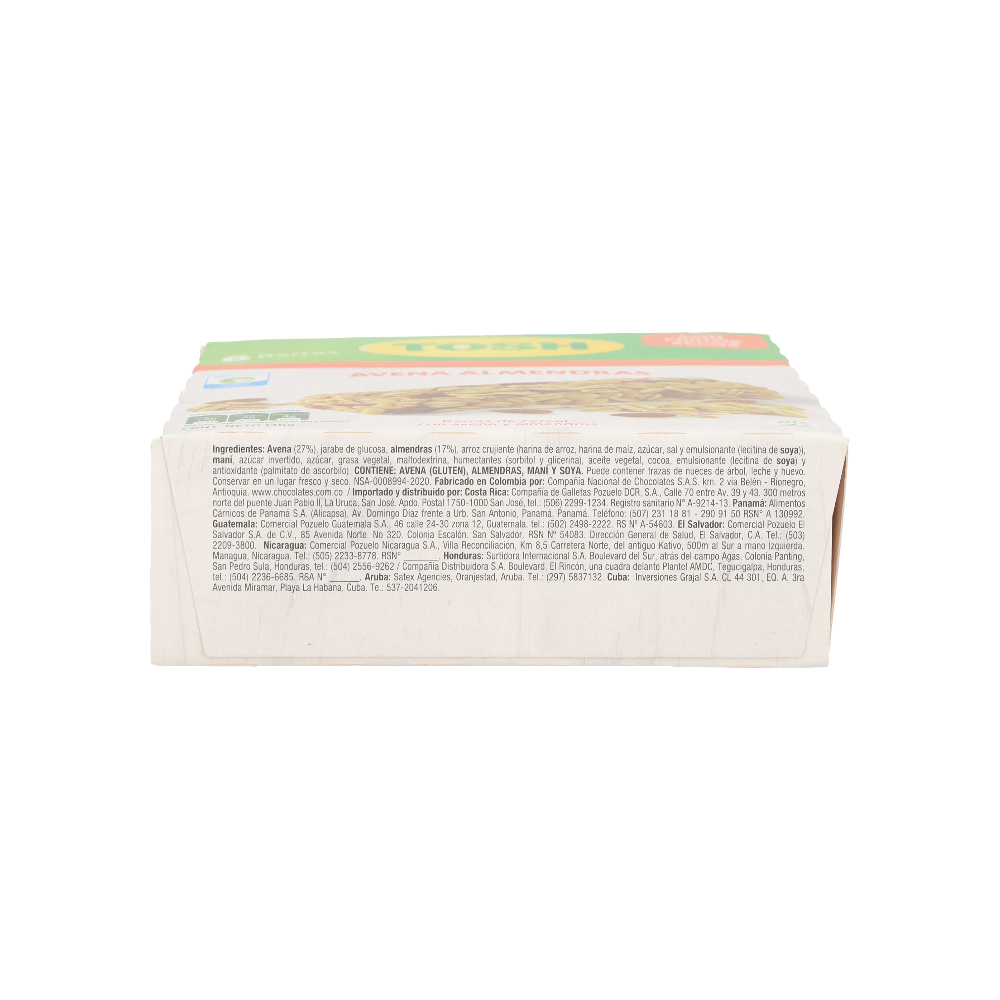 Barras de cereal con avena y almendras Tosh (138 g / 4.9 oz) - Miniatura 2