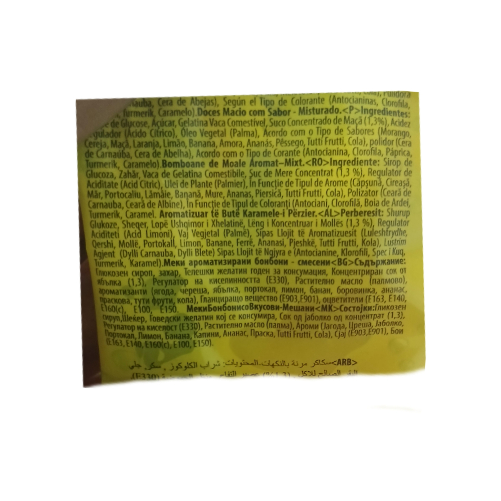 Gominolas con sabor a fruta Mix Animal Jelly Gold (100 g / 3.5 oz) - Miniatura 3