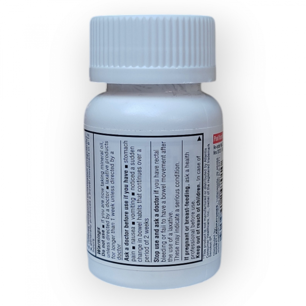 Senexon-S. Docusato de sodio 50 mg + Senósidos 8.6 mg Rugby (100 tabletas) - Miniatura 3