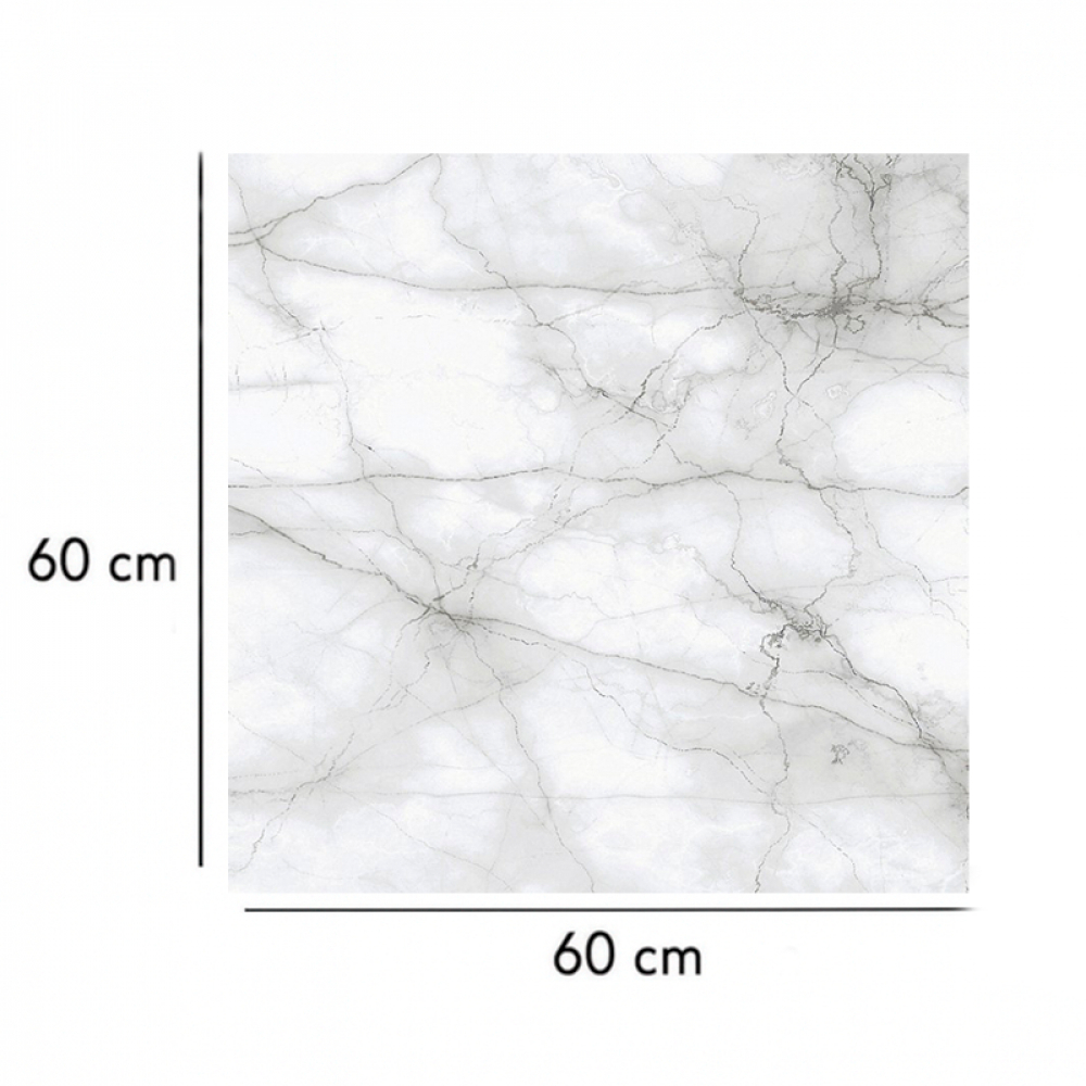 Caja de losas de porcelana pulida culcutta white 600 mm x 600 mm (4 U) - Miniatura 3