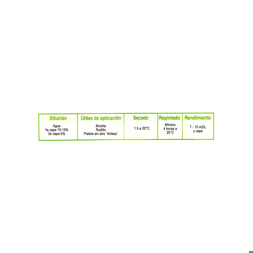 Pintura acrílica interior y exterior de color azul Euro Campi (4 L) - Miniatura 3