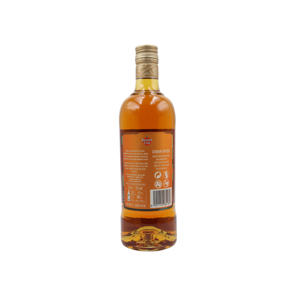 Ron cuban spiced 35 % vol Havana Club (700 ml) - Miniatura 4