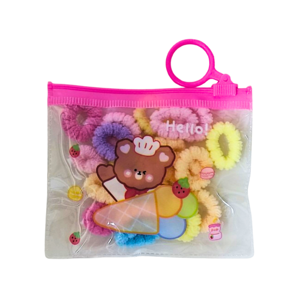 Mini monedero con felpas pequeñas Hello! (20 U) - Miniatura 2