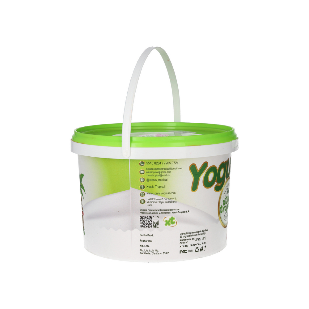 Yogur sabor a fresa Xtasis Tropical (3 L) - Miniatura 3
