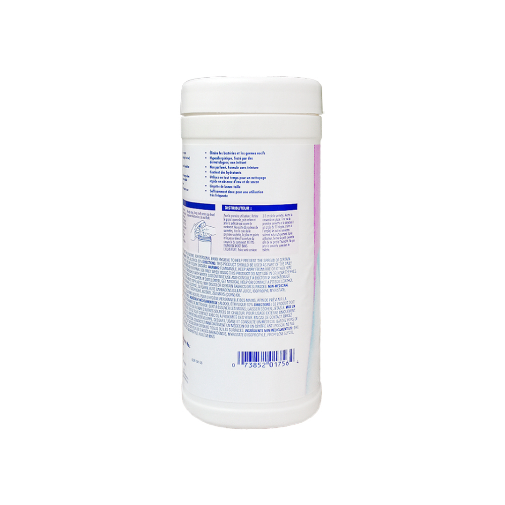 Toallitas desinfectantes de manos con alcohol Purell (80 U) - Miniatura 2