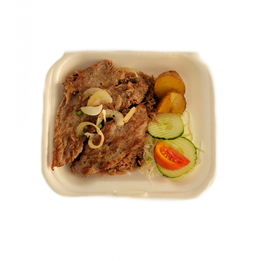 Palomilla de res + guarnición (para 1 persona) - Miniatura 3