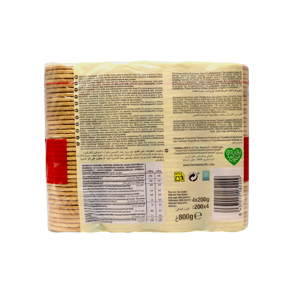 Galletas María Family Biscuits (800 g / 1.76 lb) - Miniatura 2
