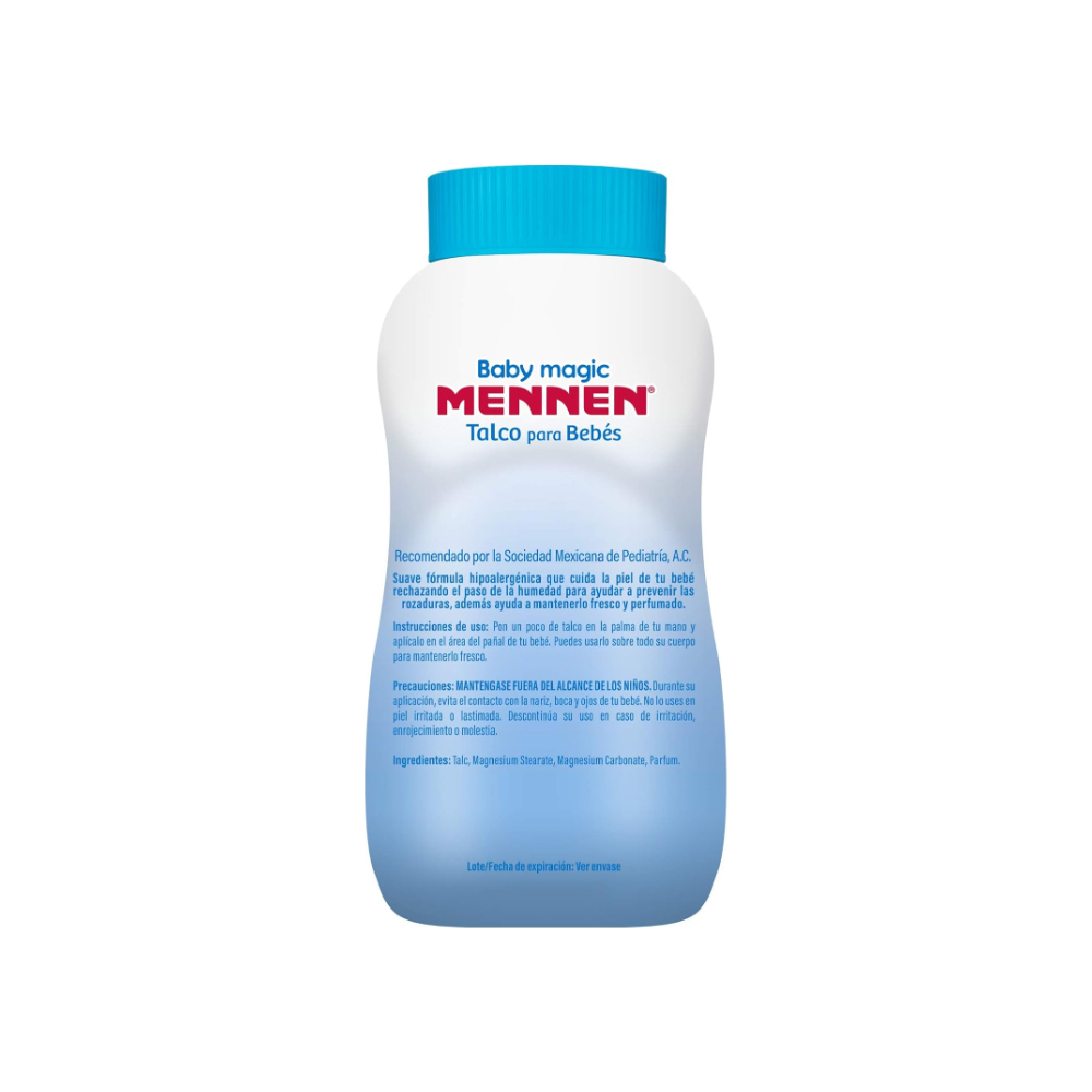 Talco hipoalergénico para bebés Baby magic Mennen (100 g / 3.52 oz) - Miniatura 3