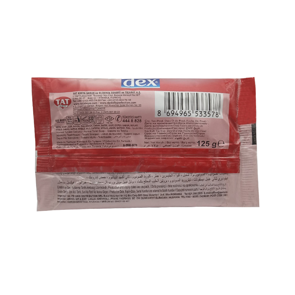 Jabón de tocador aroma a rosas rojas Dex (125 g / 4.40 oz) - Miniatura 2