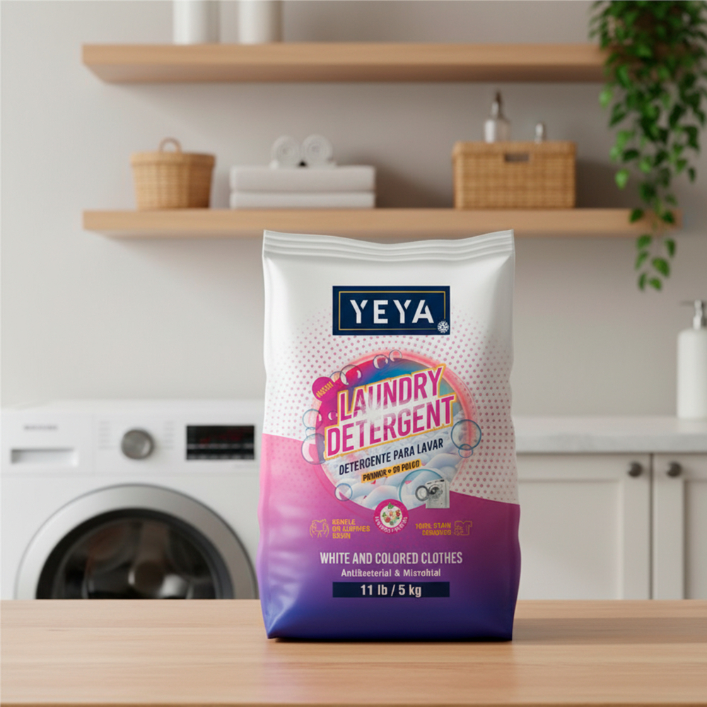 Detergente en polvo con aroma a flores Yeya (3 x 5 kg / 11 lb) - Miniatura 3