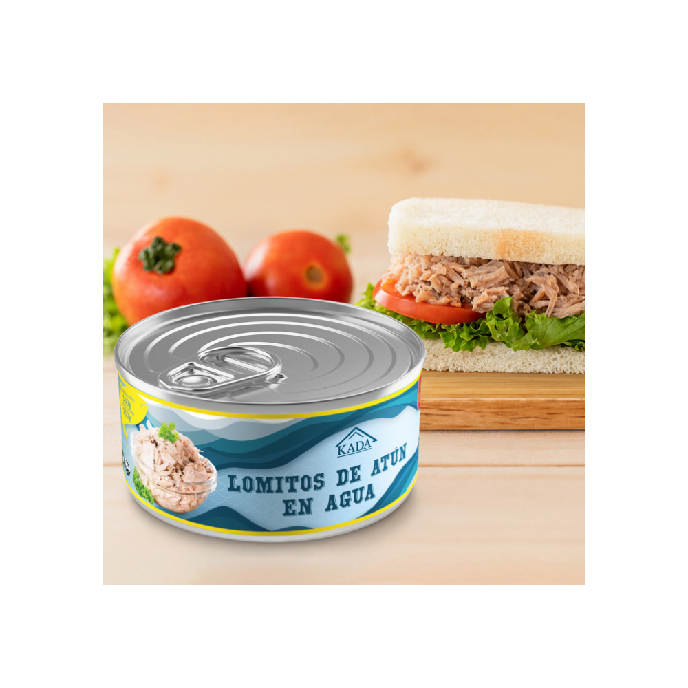 Atún en lomitos en agua Kada (12 x 160 g / 5.6 oz) - Miniatura 2