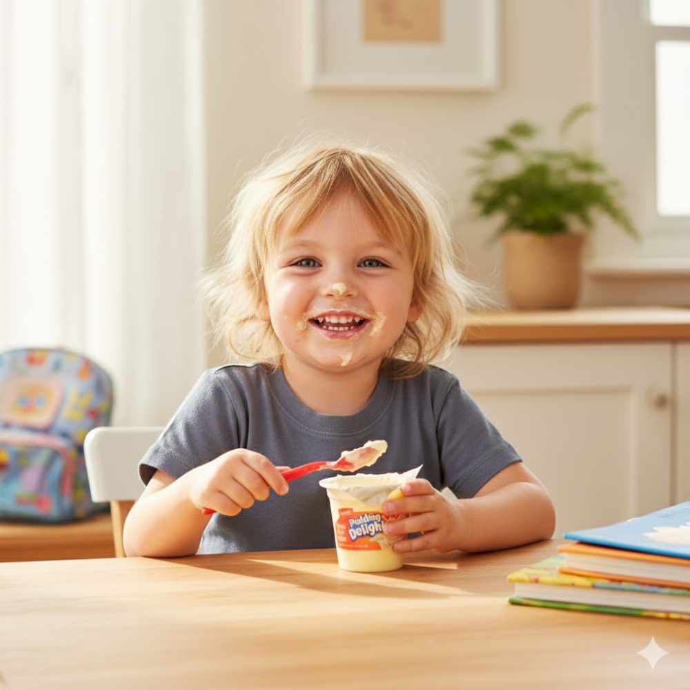 Natilla de vainilla Sunny' s (4 x 92.1 g / 3.25 oz) - Miniatura 4