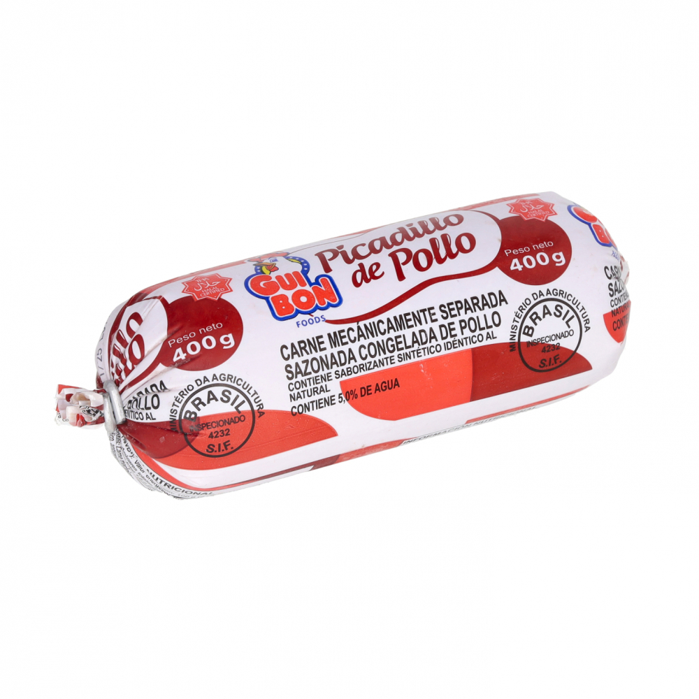 Carne mecánicamente separada sazonada de pollo Gui Bon Foods (400 g ...