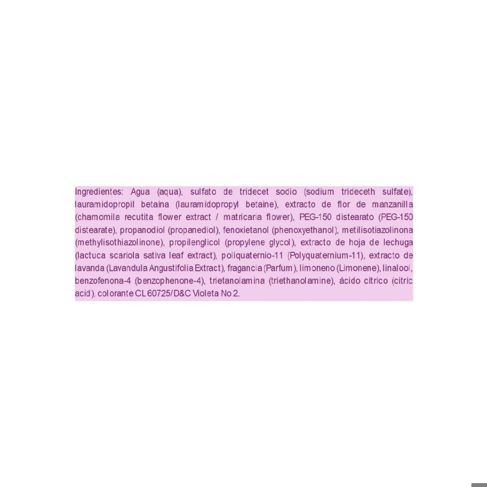 Champú de lavanda y lechuga para bebé Ricitos de Oro (400 ml / 13.5 fl.oz) - Miniatura 3