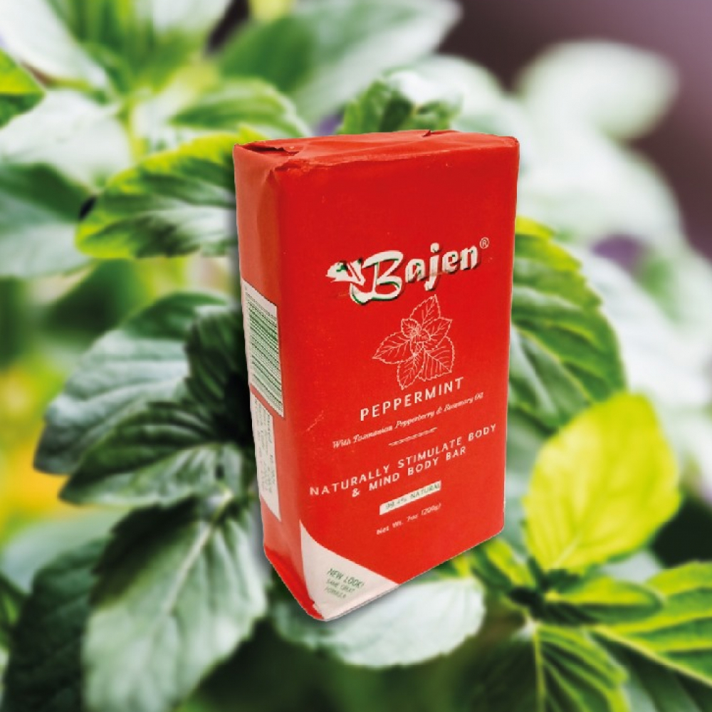 Jabón de tocador especial menta Bajen (200 g / 7.05 oz) - Miniatura 3