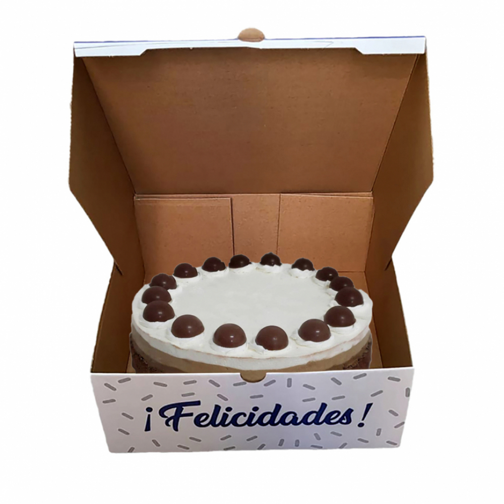Tarta tres chocolates Le Patissier (16 personas) - Miniatura 2